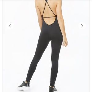 Active racer back jumpsuit